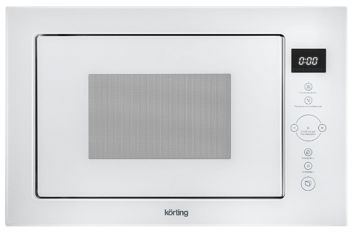 

Микроволновая печь встраиваемая Körting KMI 825 TGW 25 л, 900 Вт, гриль, белый (KMI 825 TGW), KMI 825 TGW