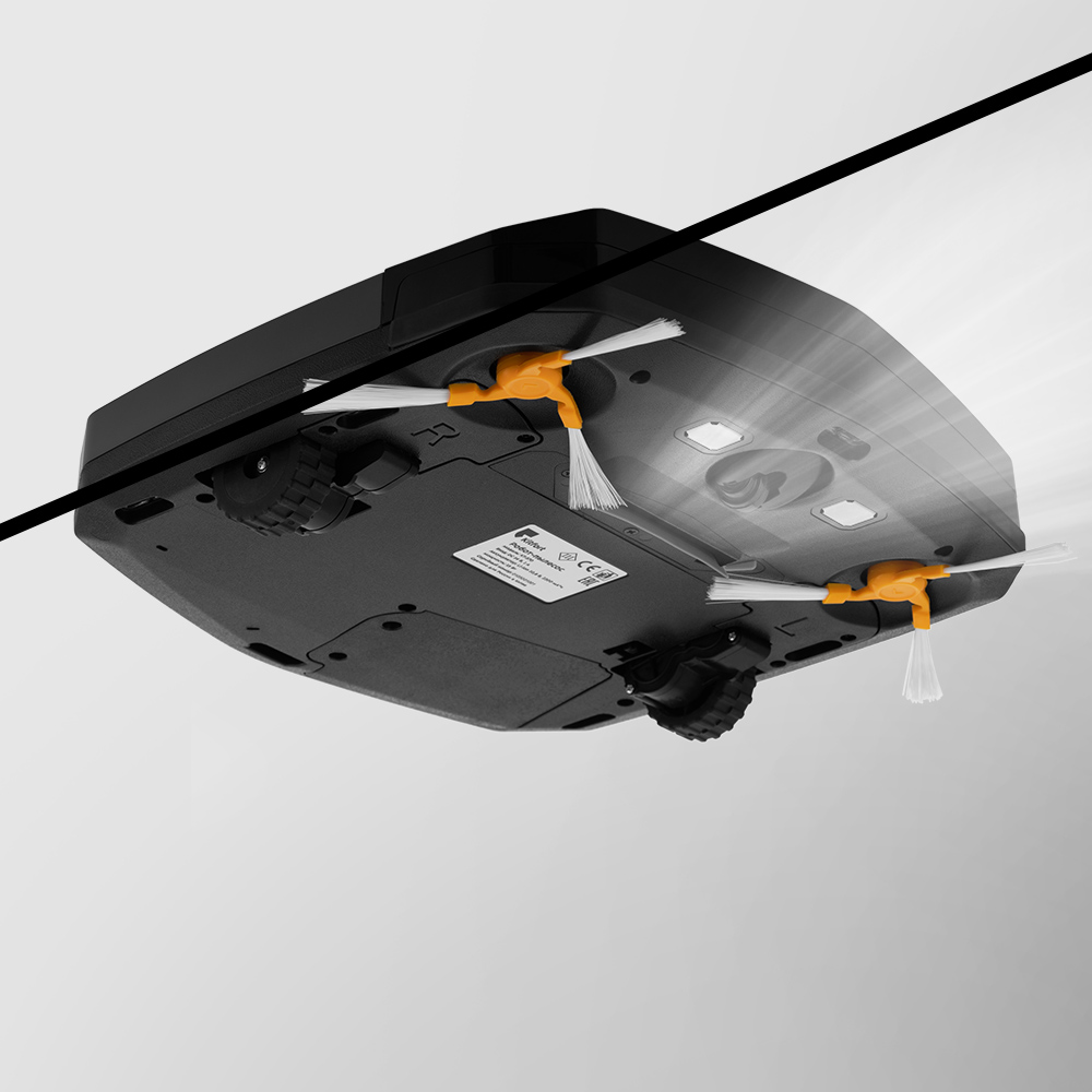 

Робот-пылесос Kitfort KT-570, черный (KT-570), KT-570