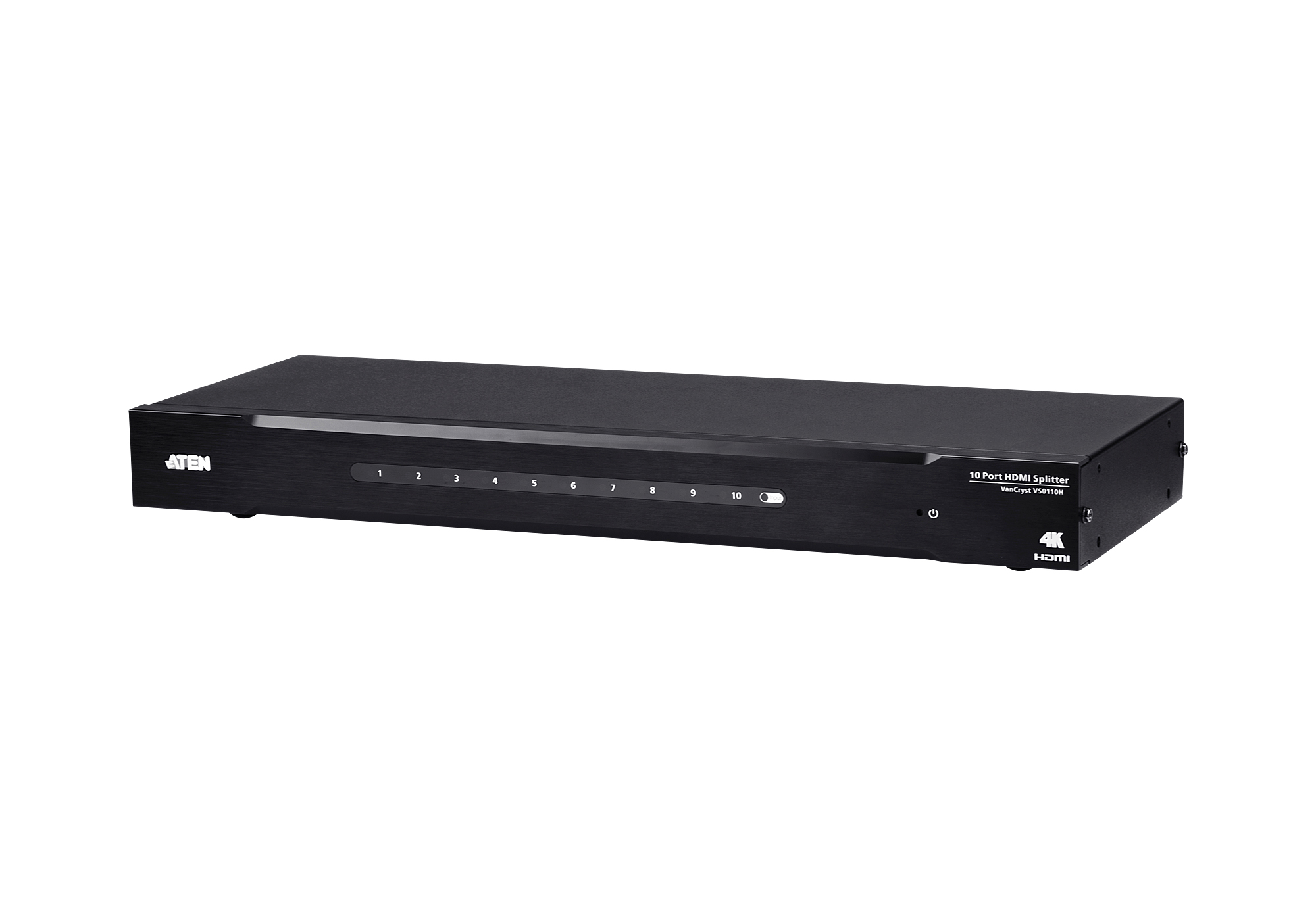 Разветвитель HDMI ATEN VS0110HA-AT-G, HDMI-10xHDMI, 3840x2160, 10.2 Гбит / с (VS0110HA-AT-G)