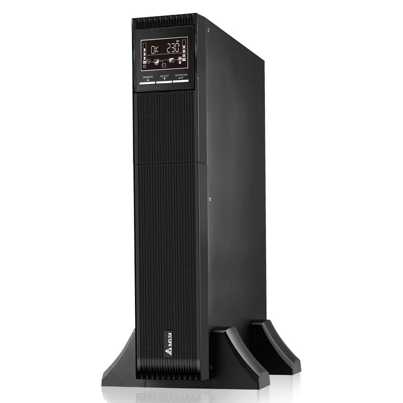 ИБП Delta MX-Series UPA112M2MX0B035, 1100VA, 990W, IEC, розеток - 9, USB, черный (UPA112M2MX0B035) (без аккумуляторов)