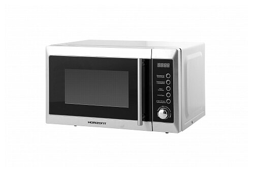 

Микроволновая печь Horizont 20MW800-1479BFS 20 л, 800 Вт, гриль, серебристый, 20MW800-1479BFS