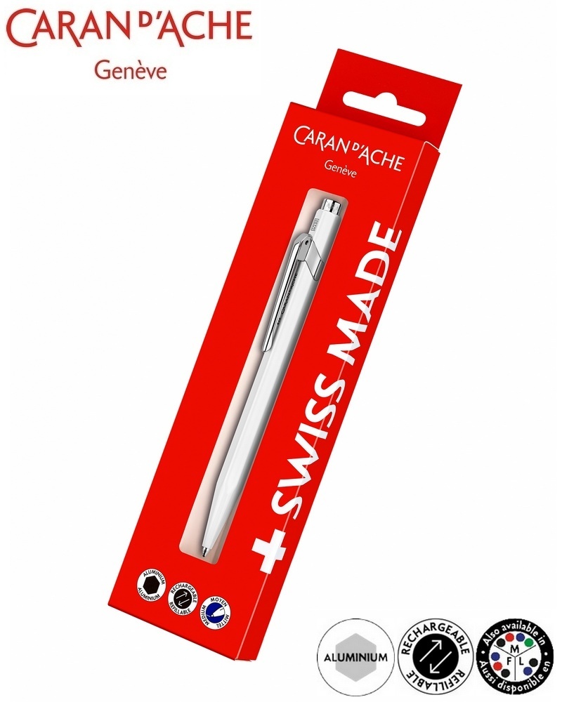 

Ручка шариковая автомат CARANDACHE Office 849 Classic, синий, Алюминий, блистер (849.611), Office 849 Classic