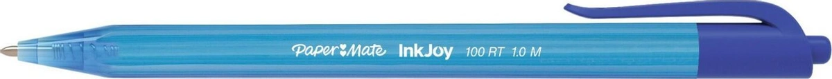 

Ручка шариковая автомат Paper Mate INKJOY 100 RT, синий, пластик (S0957040), INKJOY 100 RT