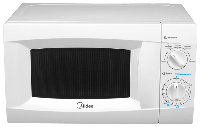 

Микроволновая печь Midea MM720CKE 20 л, 800 Вт, белый (MM720CKE), MM720CKE