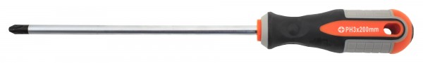 

Отвертка крестовая PH3x200мм, CrV, магнитный наконечник, Ombra ROUND GRIP 751320 (55141), 751320