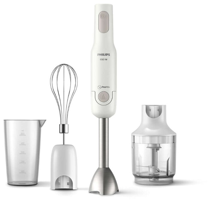 

Блендер погружной Philips HR2536/00 650Вт, белый (HR2536/00), HR2536/00