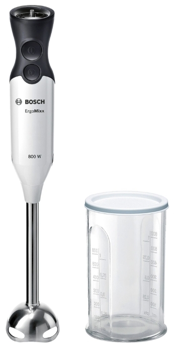 

Блендер погружной Bosch MS61A4110 800Вт, белый/черный (MS61A4110), MS61A4110