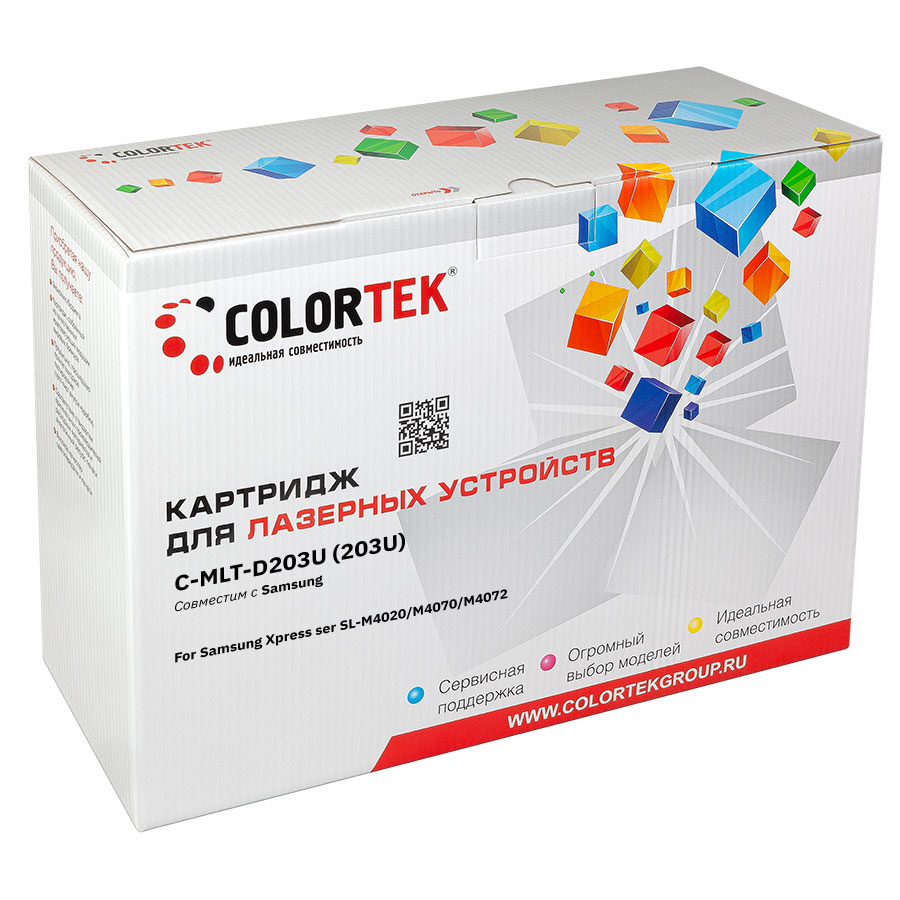 

Картридж Colortek MLTD203U для Samsung (СТ-MLT-D203U)