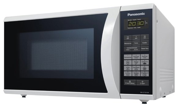 

Микроволновая печь Panasonic NN-GT352W 23 л, 800 Вт, гриль, белый, NN-GT352W