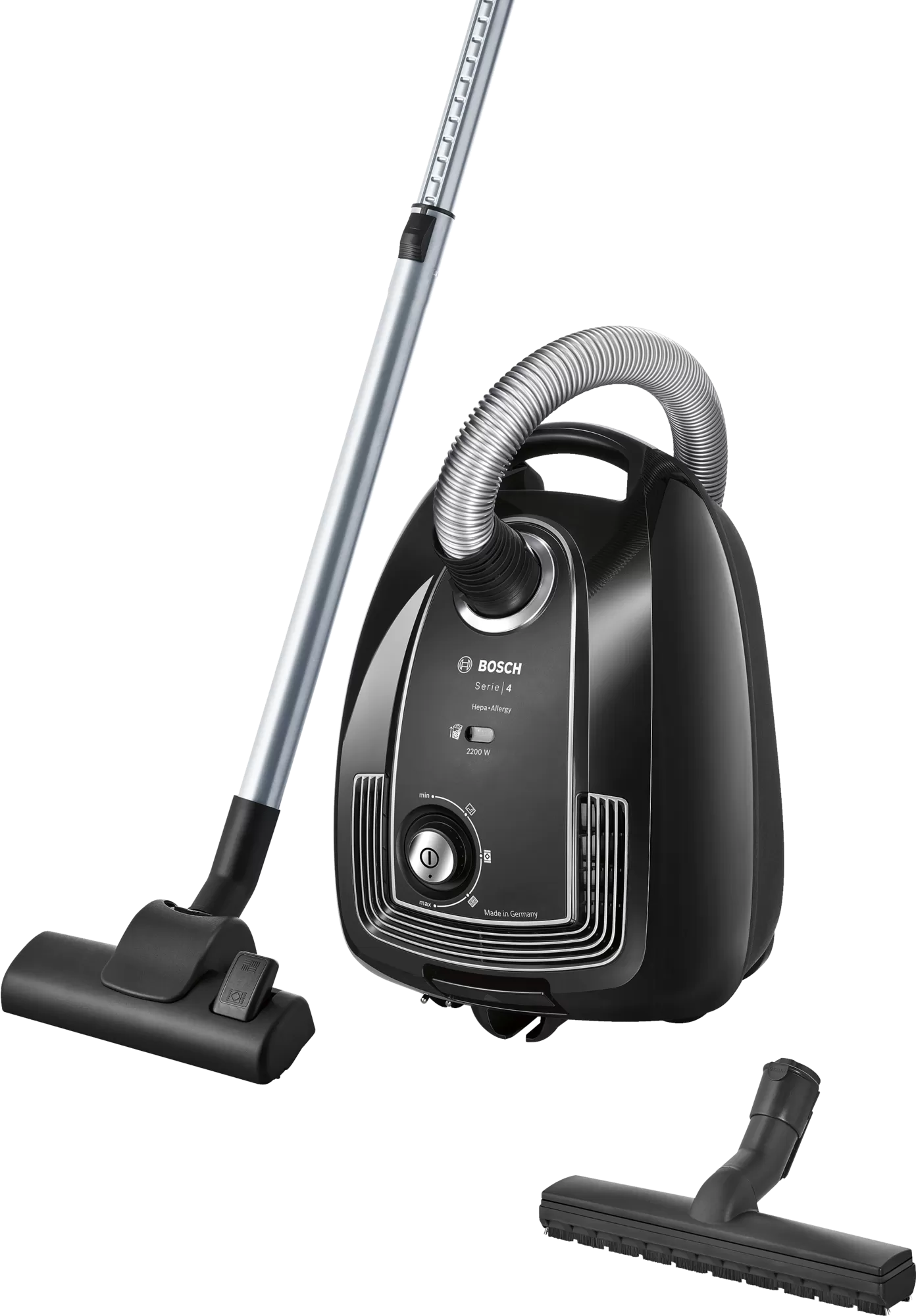 

Пылесос Bosch BGLS482200 2.2 кВт, 4 л, 10 м, черный (BGLS482200), BGLS482200