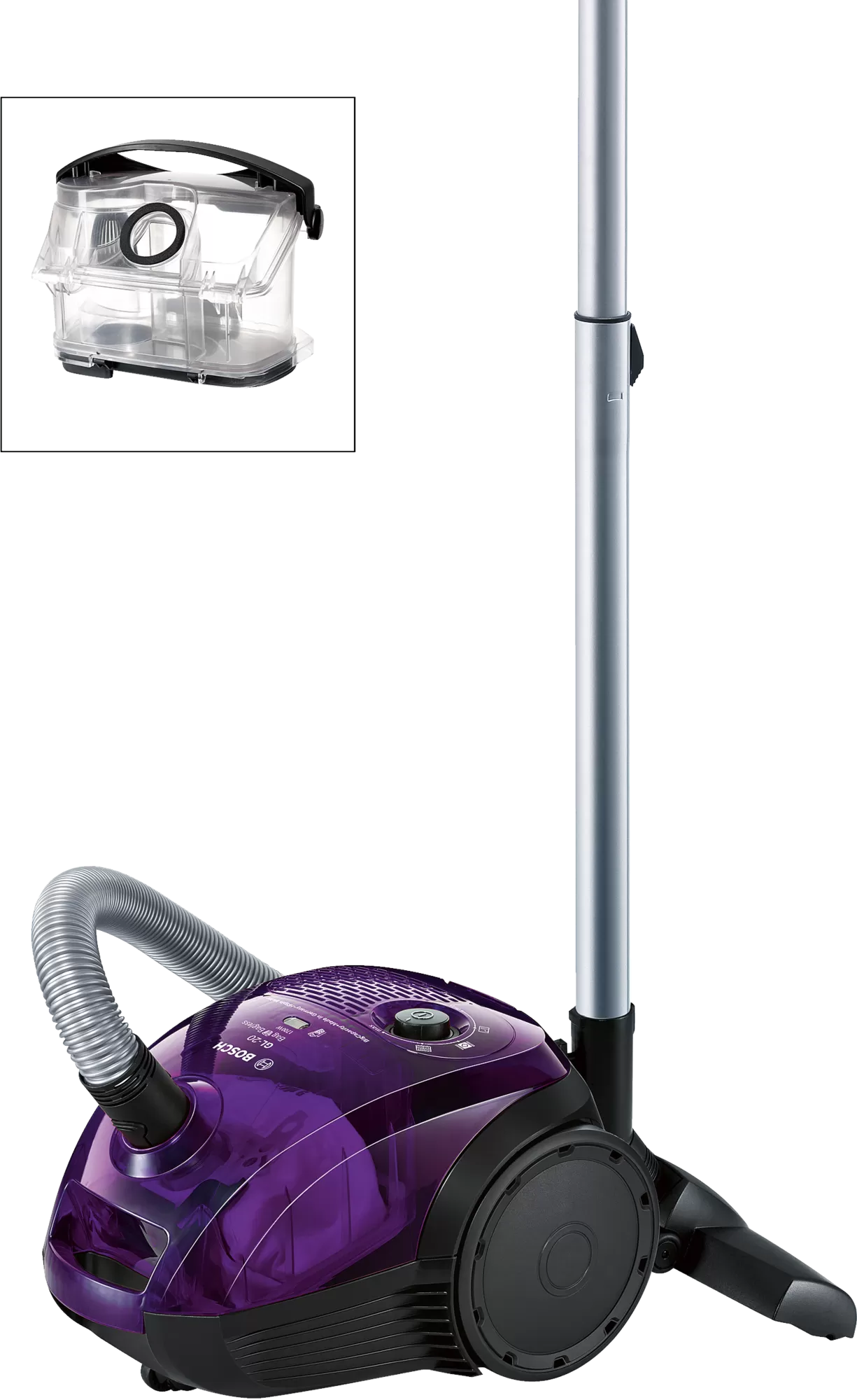 

Пылесос Bosch BGN21700 1700Вт, 3.5л, лиловый (BGN21700), BGN21700