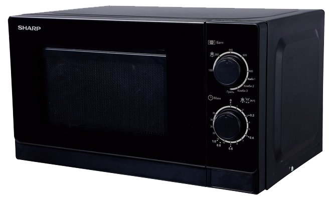 

Микроволновая печь Sharp R-6000RK 20 л, 800 Вт, гриль, черный, R-6000RK