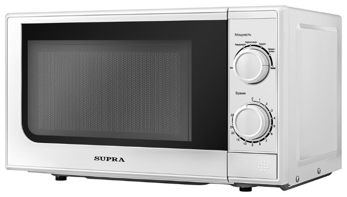 

Микроволновая печь Supra 20MW25 20 л, 700 Вт, белый, 20MW25