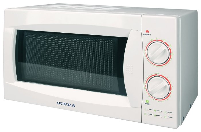 

Микроволновая печь Supra 20MW40 20л, 800Вт, белый, 20MW40