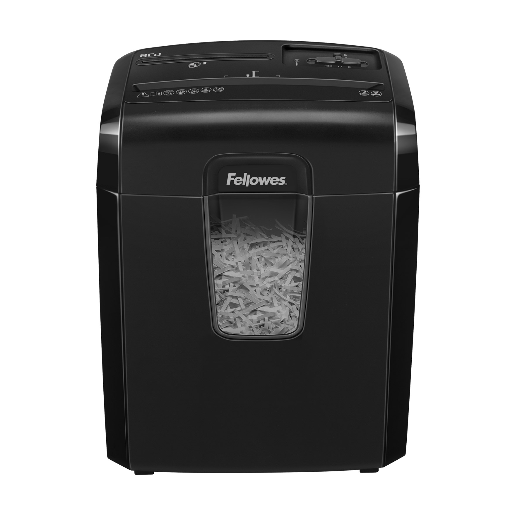 

Шредер FELLOWES PowerShred 8Cd, секретность P-4, фрагменты - 4мм x 3.5см, 14л, 8 листов, скрепки, скобы, карты, CD, черный (FS-46921/CRC46921), 8Cd