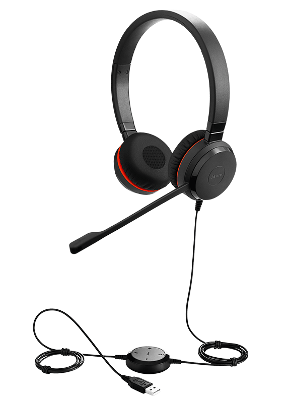 Проводная гарнитура Jabra Evolve 30 II MS Stereo, стерео