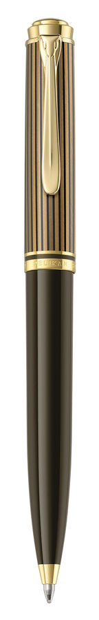 

Ручка шариковая автомат Pelikan Souveraen K 800, черный, целлулоид, подарочная упаковка (PL813990), Souveraen K 800