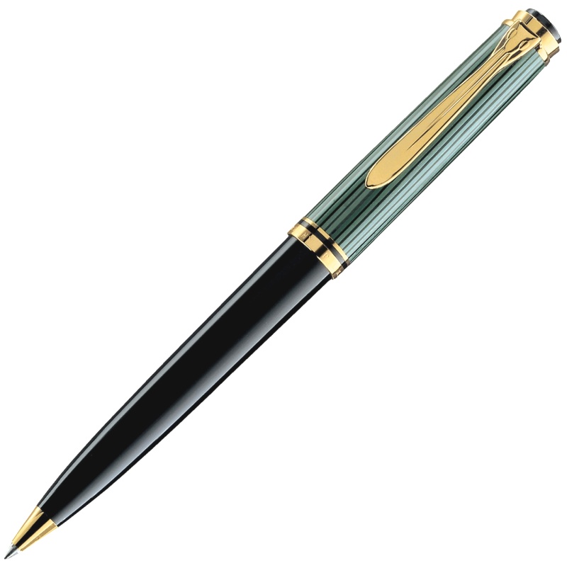 

Ручка шариковая автомат Pelikan Souveraen K 800, черный, смола, подарочная упаковка (PL996991), Souveraen K 800