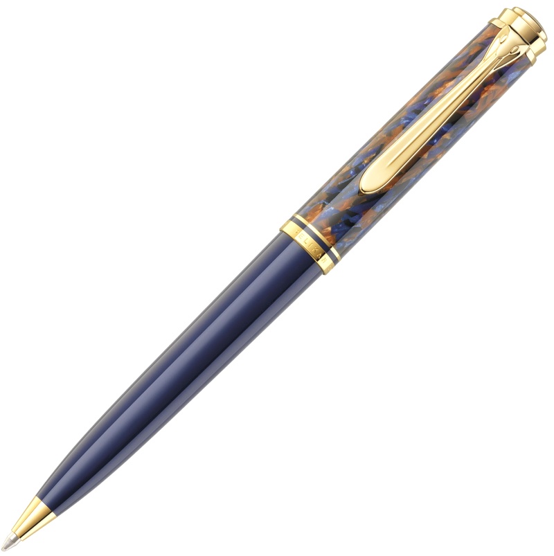 Ручка шариковая автомат Pelikan Souveraen K 800 SE, целлулоид, подарочная упаковка (PL810159)