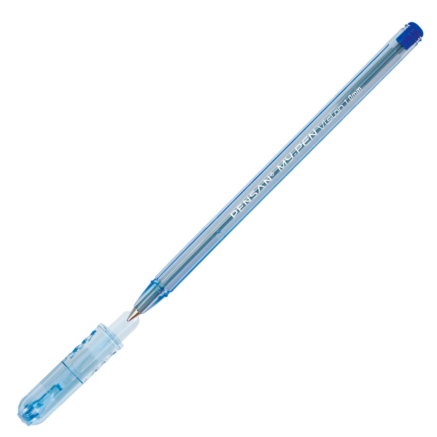 

Ручка шариковая Pensan MY PEN, синий, пластик, колпачок (2210-1BLUE), MY PEN