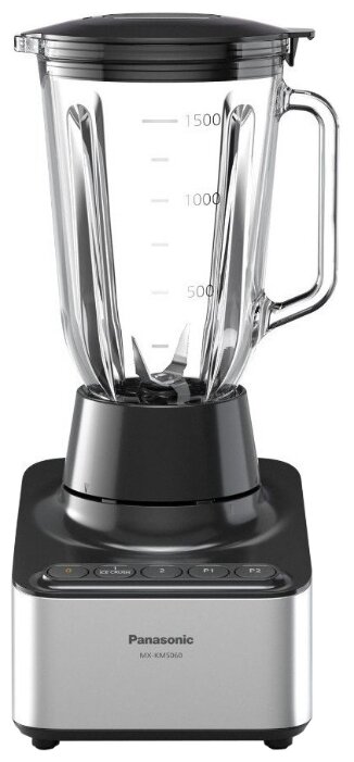 

Блендер стационарный Panasonic MX-KM5060STQ 800Вт, 1.5л, серебристый/черный (MX-KM5060STQ), Черный;серебристый, MX-KM5060STQ