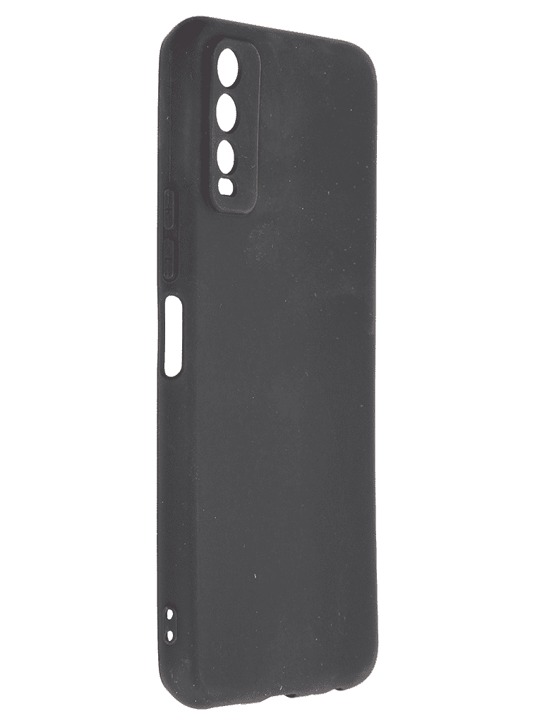 Чехол-накладка Red Line Ultimate plus для смартфона vivo Y20, иск.кожа, силикон, черный (УТ000022926)