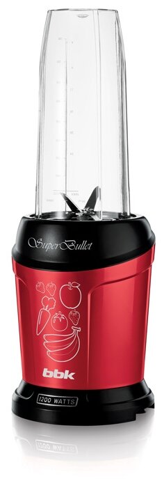 

Блендер стационарный BBK KBS1200 1200Вт, красный (KBS1200 RED), KBS1200