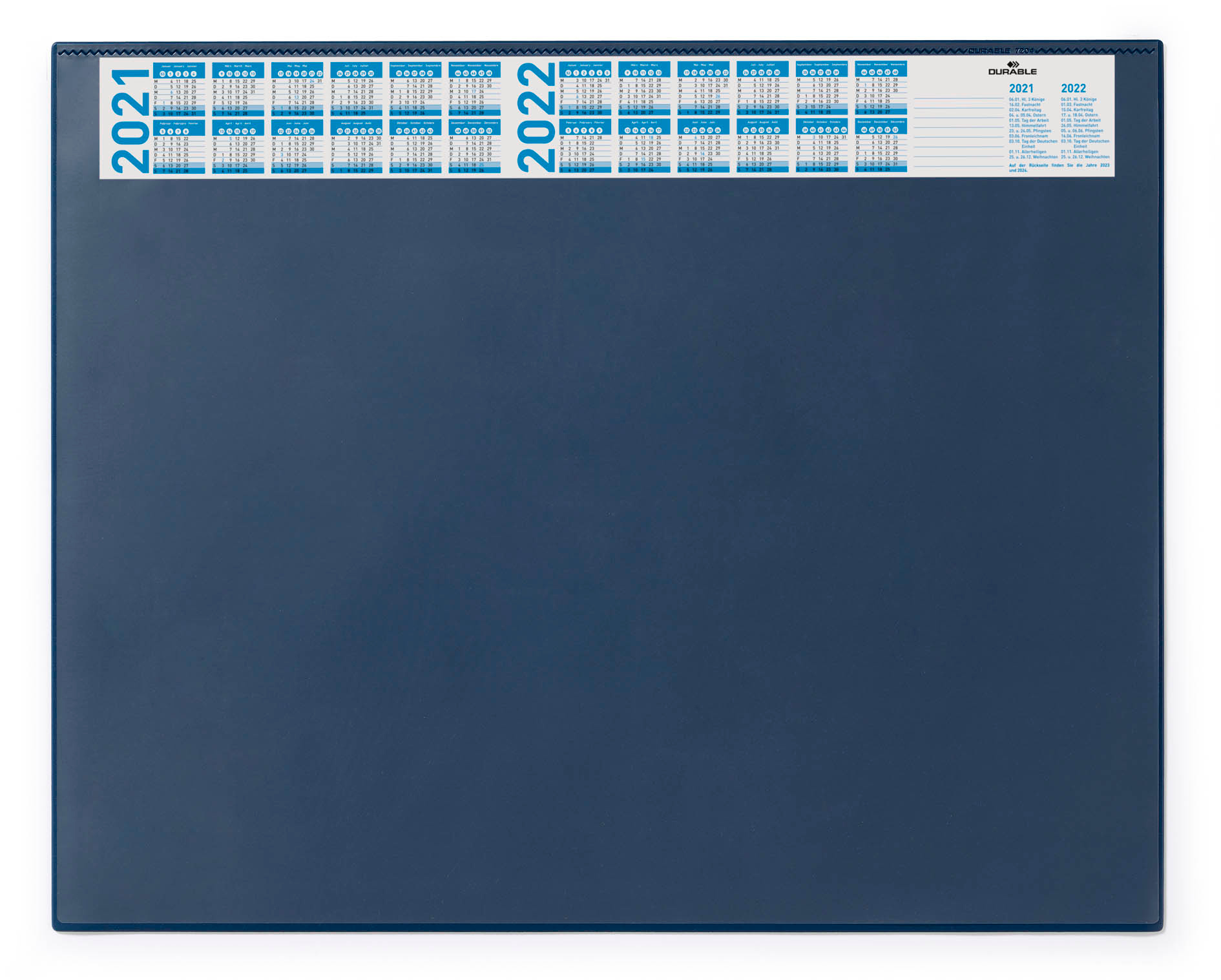 Покрытие Durable 7204-07 для стола, 65х52 см, синий (7204-07)