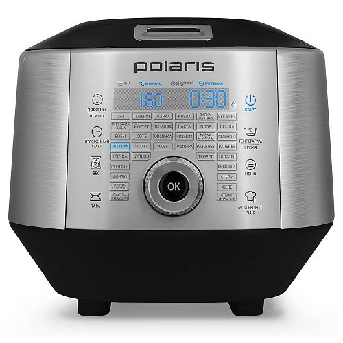 

Мультиварка Polaris EVO 0445DS 4л, 850 В, серебристый (EVO 0445DS), EVO 0445DS