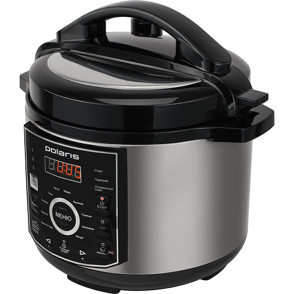 

Мультиварка Polaris PPC 1305AD 5л, 1000 Вт, черный (EVO 0225), PPC 1305AD