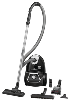 

Пылесос Tefal TW3985 750Вт, 3л, 6.2м, черный (TW3985EA), TW3985