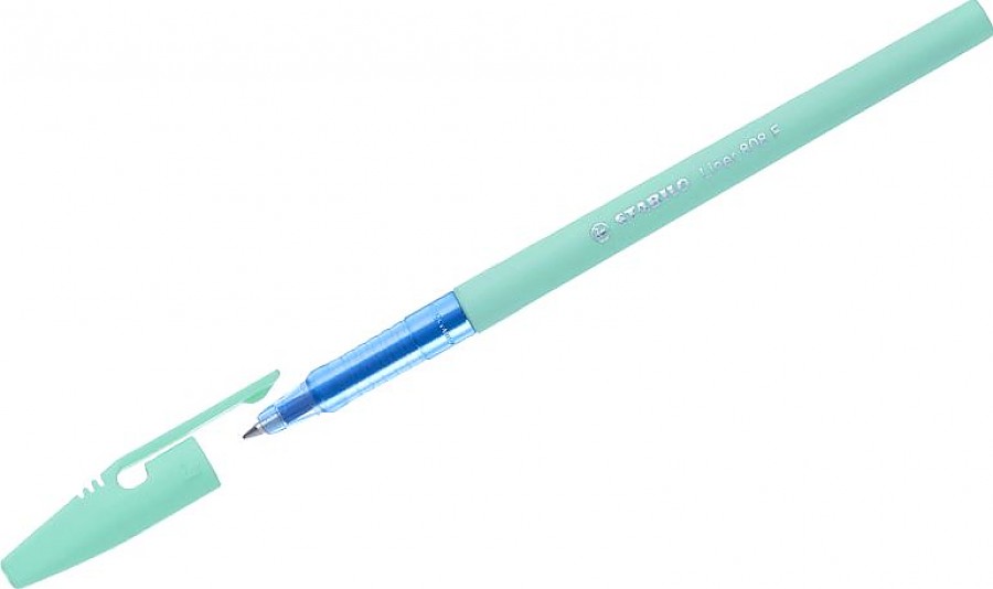 

Ручка шариковая Stabilo Liner Pastel, синий, пластик, колпачок, коробка (808FP/41-1), Liner Pastel