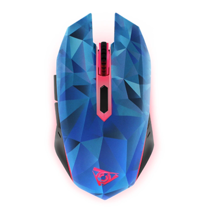 

Мышь проводная Qcyber Blast, 3200dpi, оптическая светодиодная, USB, синий (QC-02-010DV01), Blast