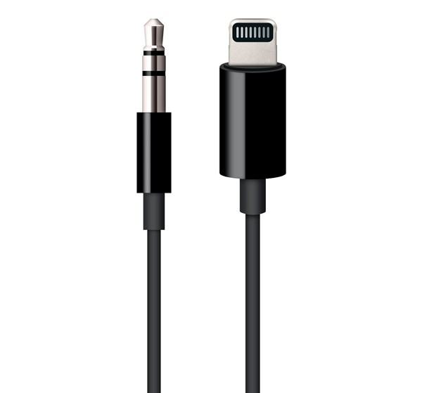 

Кабель-переходник Apple Lightning-Jack 3.5(M) 1.2м, черный (MR2C2ZM/A)