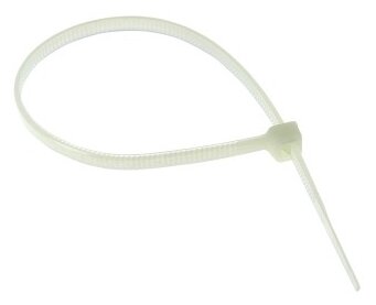 

Стяжка EKF plc-c-2.5x200, 2.5 мм x 200 мм, 100 шт., белый (2054100436), plc-c-2.5x200