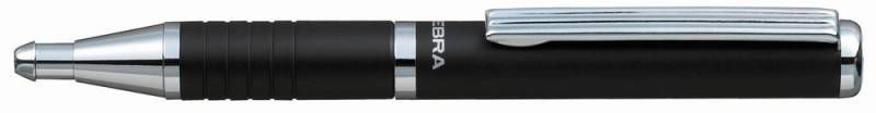 

Ручка шариковая автомат Zebra SLIDE, синий, металл/пластик, подарочная упаковка (BP115-BK), SLIDE