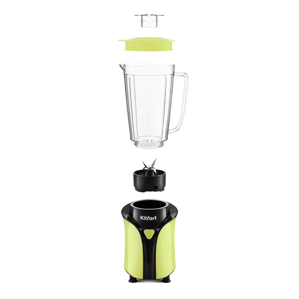 

Блендер стационарный Kitfort KT-3034-2 350Вт, 1л, салатовый (KT-3034-2), KT-3034-2
