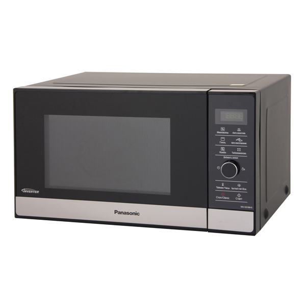 

Микроволновая печь Panasonic NN-GD38HSZPE 23 л, 1 кВт, гриль, черный (NN-GD38HSZPE), NN-GD38HSZPE