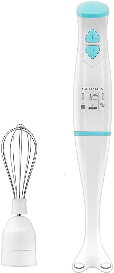 

Блендер погружной Supra HBS-714 700Вт, белый/голубой (1479525), HBS-714