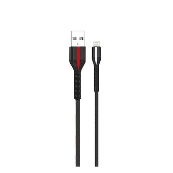 

Кабель USB 2.0(Am)-Lightning 8-pin(m), 2A, 1м, черный Exployd EX-K-1019 (EX-K-1019), EX-K-1019