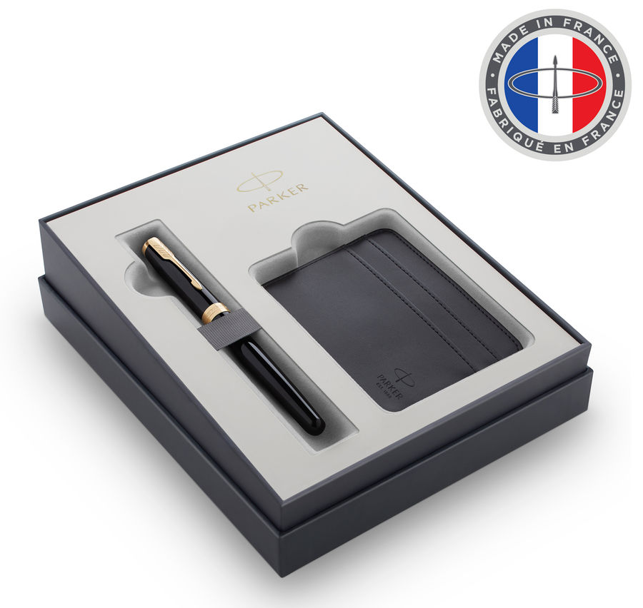 

Ручка перьевая Parker Sonnet GIFT 20, черный, 1, Латунь, колпачок, подарочная упаковка (1424454), Sonnet GIFT 20