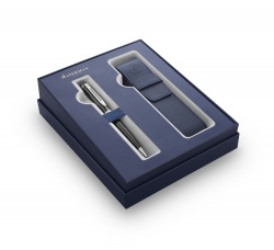 

Ручка шариковая автомат Waterman Expert GIFT 20, синий, металл, подарочная упаковка (2122198), Expert GIFT 20