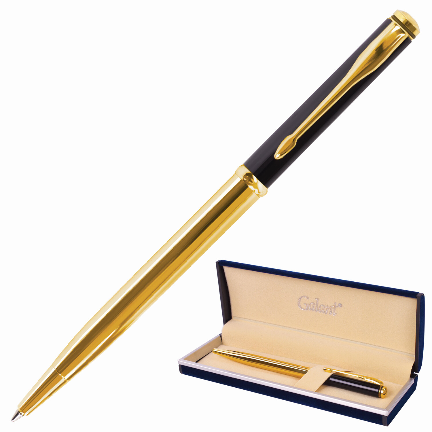 

Ручка шариковая автомат GALANT ARROW GOLD, синий, Латунь, подарочная упаковка (143523), ARROW GOLD