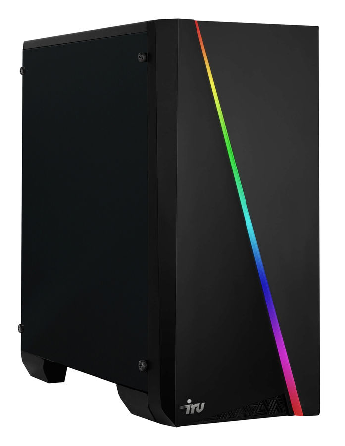 

Системный блок IRU Game 525, AMD Ryzen 5 3600 3.6 ГГц, 16Gb RAM, 240Gb SSD+1Tb HDD, NVIDIA GeForce RTX 3060 12Gb, без ОС, черный (1498866), 525