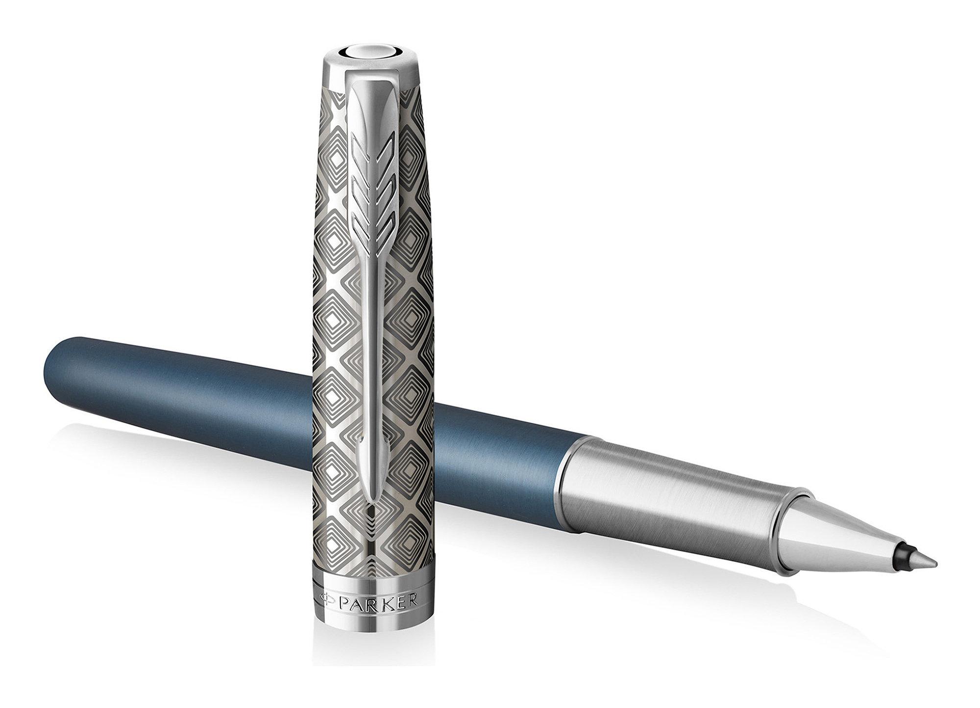 

Ручка роллер Parker Sonnet Premium T537, черный, сталь нержавеющая, колпачок, подарочная упаковка (2119745), T537