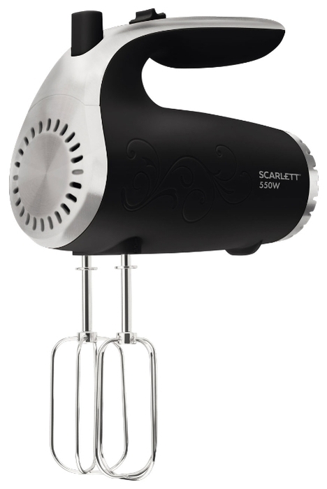 

Миксер ручной Scarlett SC-HM40S09 550 Вт, черный/серебристый (SC-HM40S09), SC-HM40S09