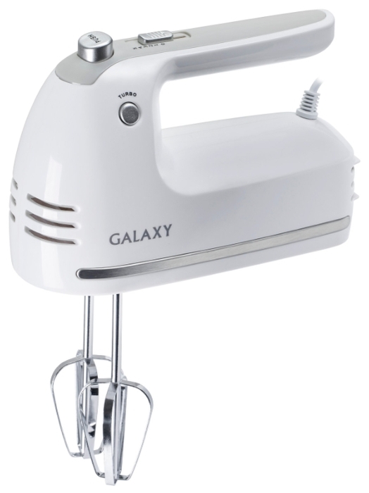 Миксер ручной Galaxy GL2200 250Вт, белый (GL2200) - фото 1