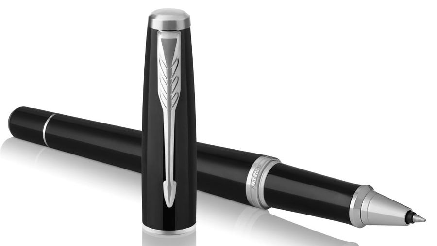 

Ручка роллер Parker Urban Core T309, черный, латунь лакированная, колпачок, подарочная упаковка (1931587), T309