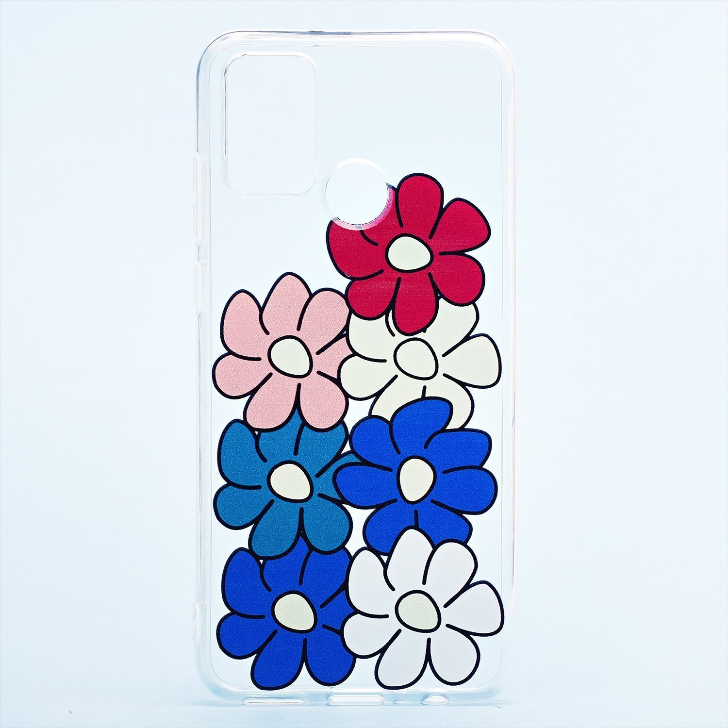 

Чехол-накладка SC217 для смартфона Huawei Honor 9A, силикон, принт 001 (128506)
