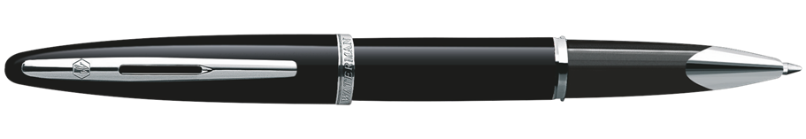 

Ручка роллер Waterman Carene, черный, лак, колпачок, подарочная упаковка (S0293940), Carene